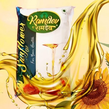 Ramdev sunflower cooking oil - 1ltr